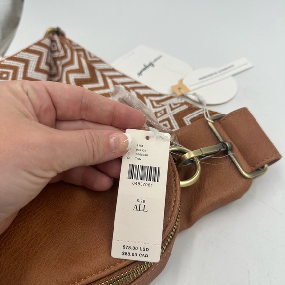 Anthropologie Urban Originals Liberty Sling Bag - Brown - Picture 3 of 7